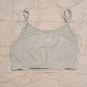 Gymshark Women's Light Green Sports Bra